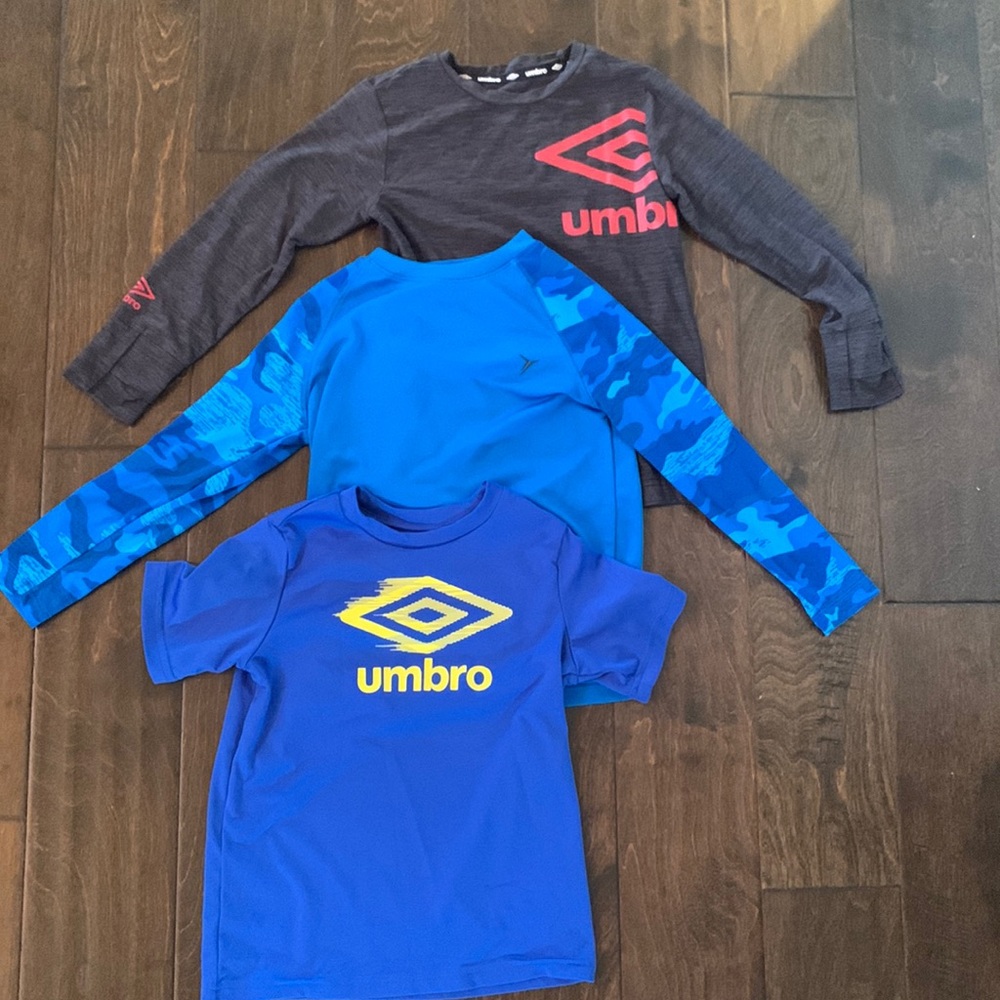 Kids Activewear Tops (Umbro & Old Navy)